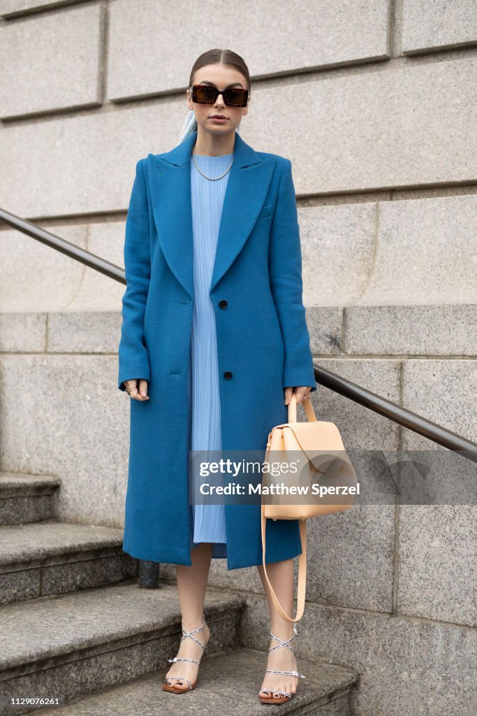 Street Style - New York Fashion Week February 2019 - Day 5