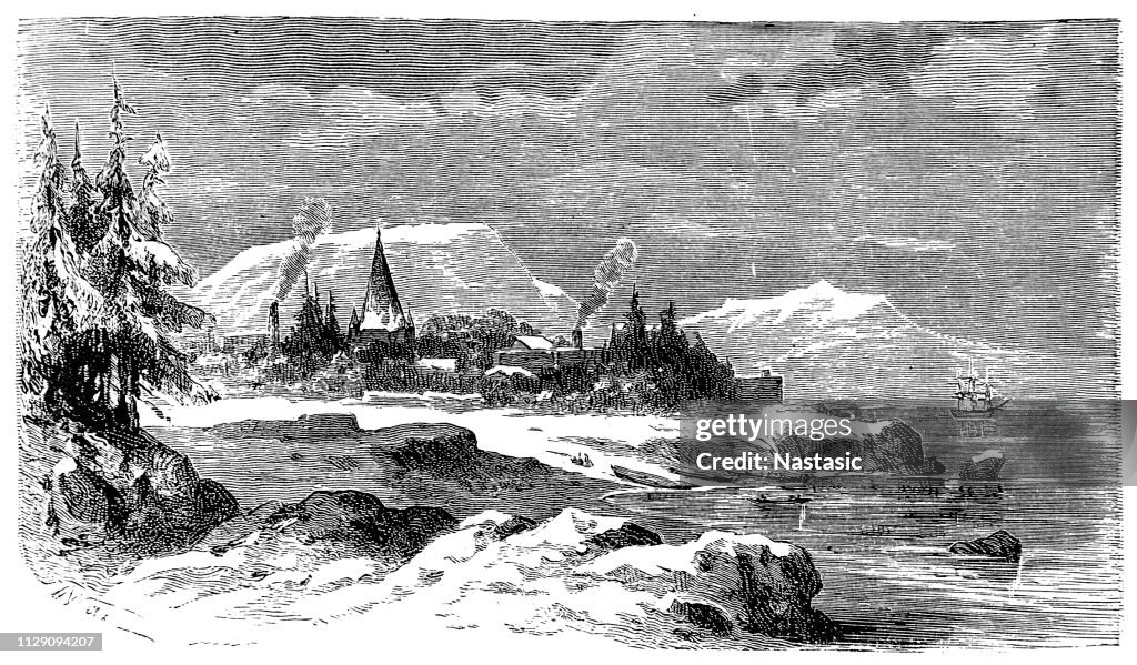 Punta Arenas and Straits of Magellan. Patagonia, Chile, South America