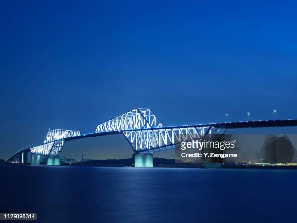 tokyo gate bridge - 湾 個照片及圖片檔