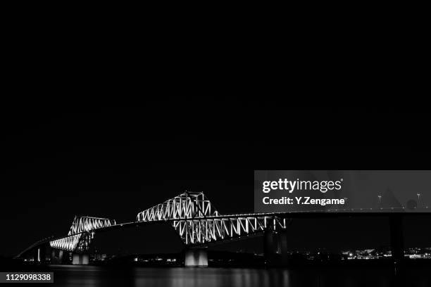 tokyo gate bridge - 湾 個照片及圖片檔