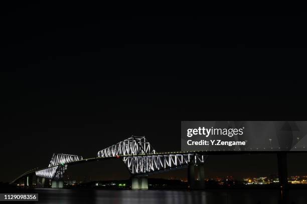 tokyo gate bridge - 湾 個照片及圖片檔