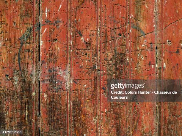 old patinated and striped wooden boards - patina stock pictures, royalty-free photos & images