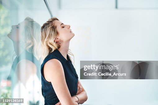 Trying to drag herself out of the doom and gloom Trying to drag herself out of the doom and gloom