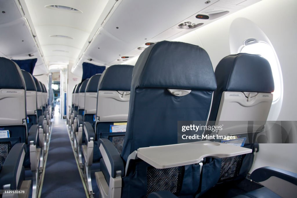 Tray Table on an Airplane
