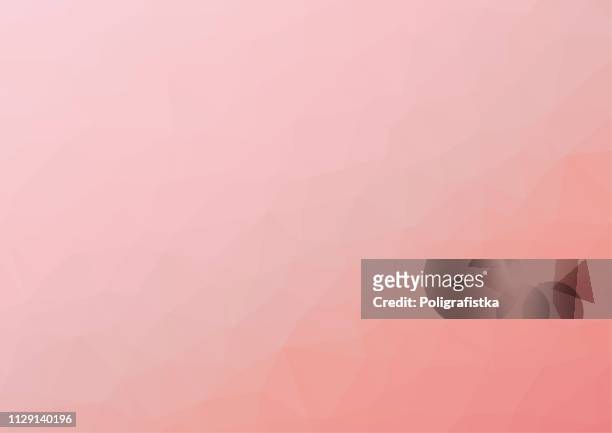 ilustraciones, imágenes clip art, dibujos animados e iconos de stock de patrón de fondo del polígono - poligonal - rosa wallpaper - vector ilustración - pink background