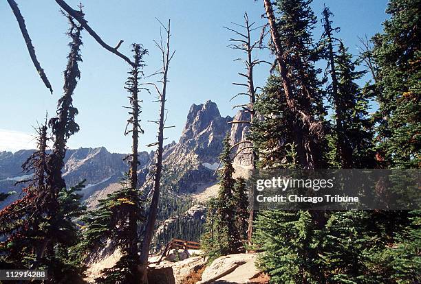 Early winter spires at North Cascades National Park in Washington.