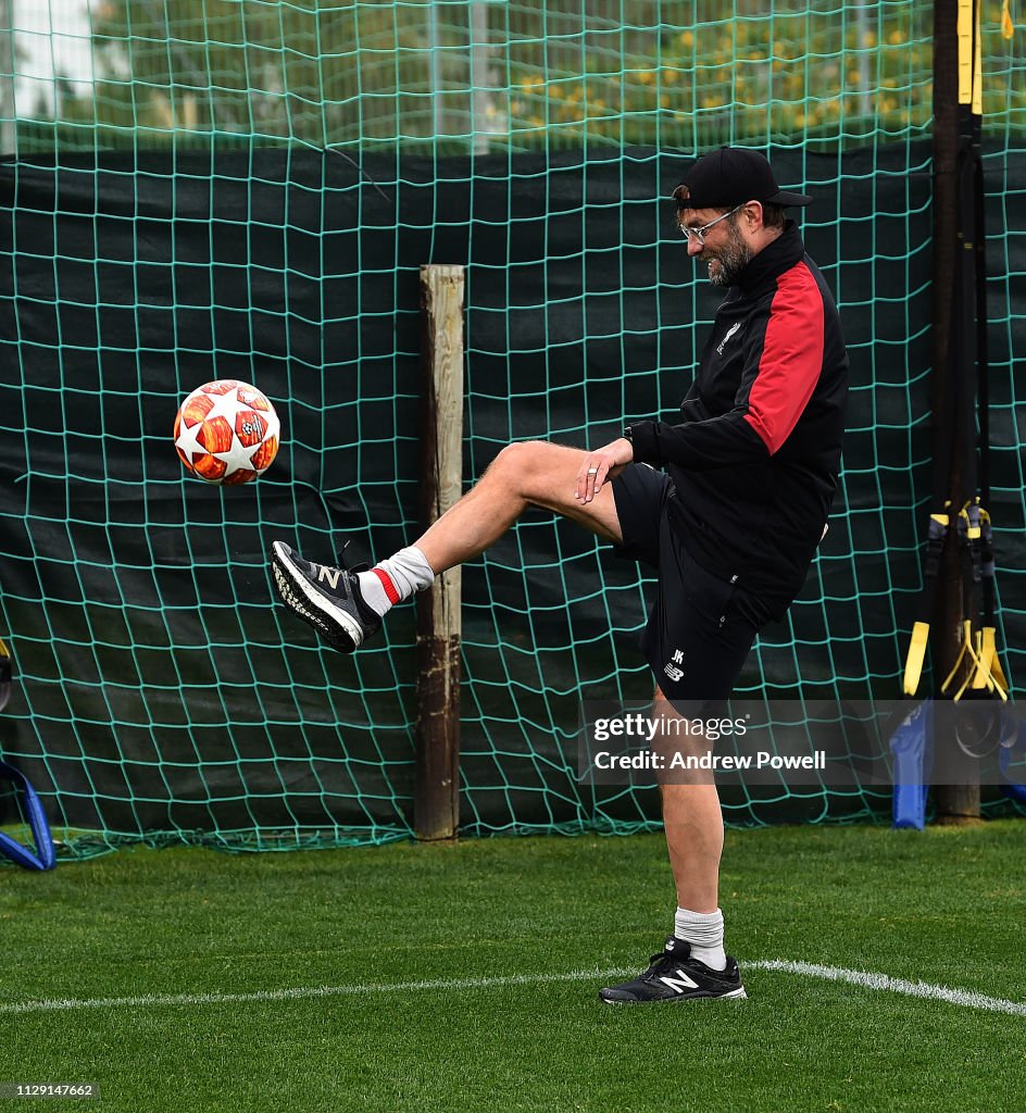 Liverpool Warm Weather Training Session