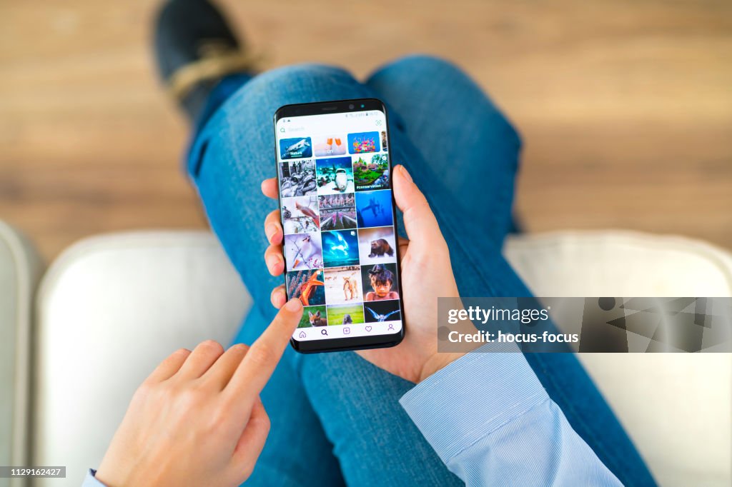 Instagram on iPhone