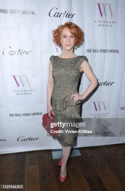 Kathy Griffin attends Visionary Women's International Women's Day Honoring Patricia and Rosanna Arquette at Spago on March 7, 2019 in Beverly Hills,...