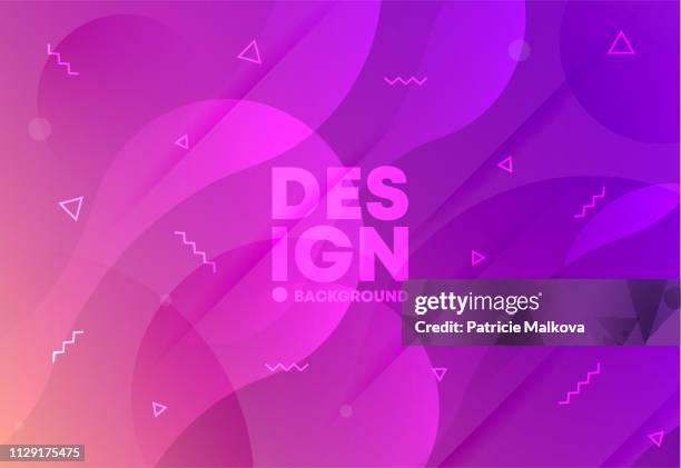 Graphics Overlay Shape Abstract Geometry Background With Overlay Shapes High-Res Vector ...