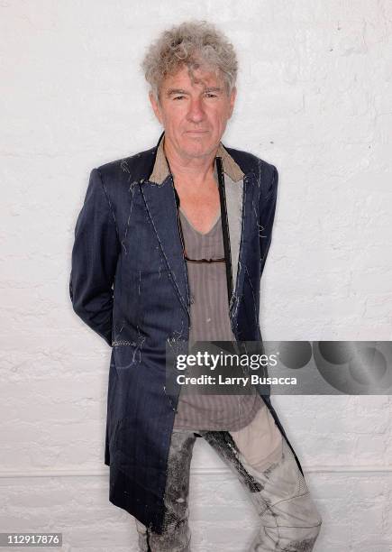 Christopher Doyle visits the Tribeca Film Festival 2011 portrait studio on April 22, 2011 in New York City.