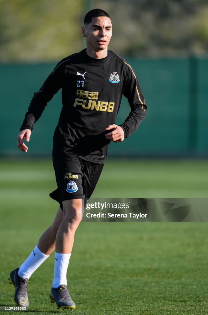 Newcastle United Warm Weather Training Session