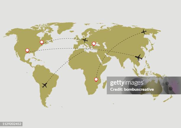 world map - clean water third world stock illustrations