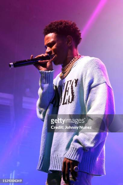 Boogie Wit Da Hoodie performs at Terminal 5 on March 7, 2019 in New York City.