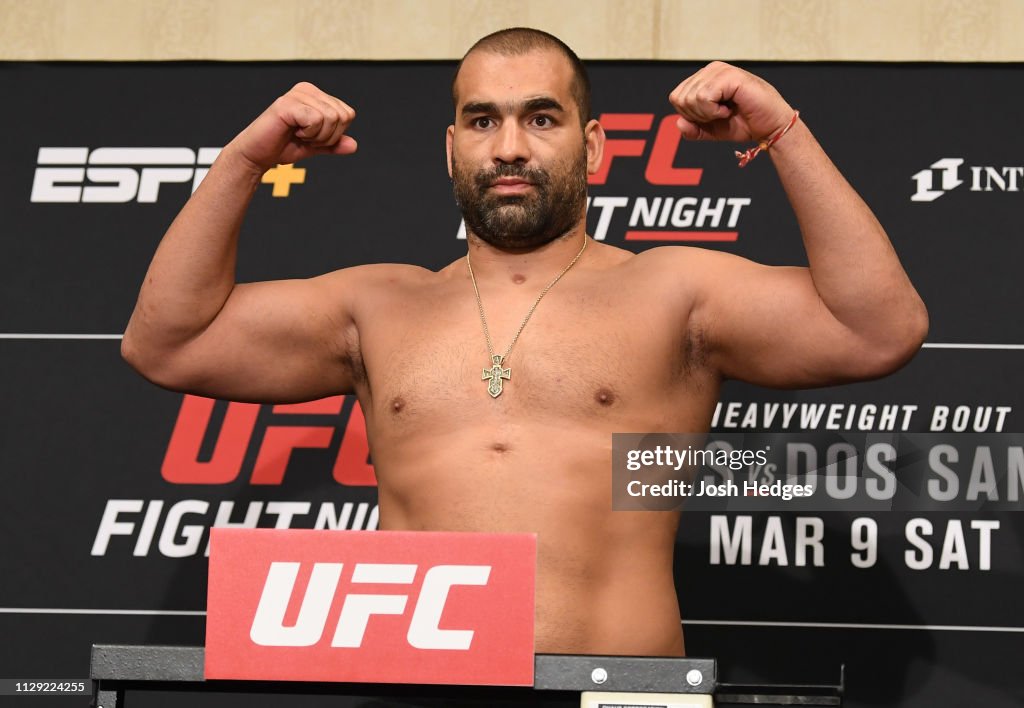 UFC Fight Night: Weigh-ins