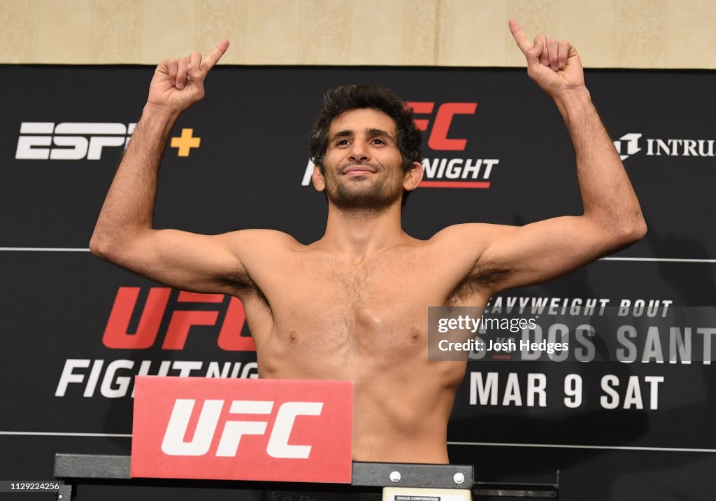 UFC Fight Night: Weigh-ins