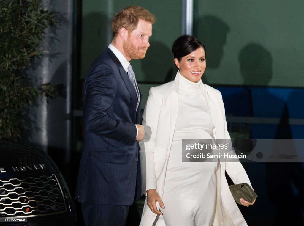 The Duke And Duchess Of Sussex Attend A Gala Performance Of "The Wider Earth"