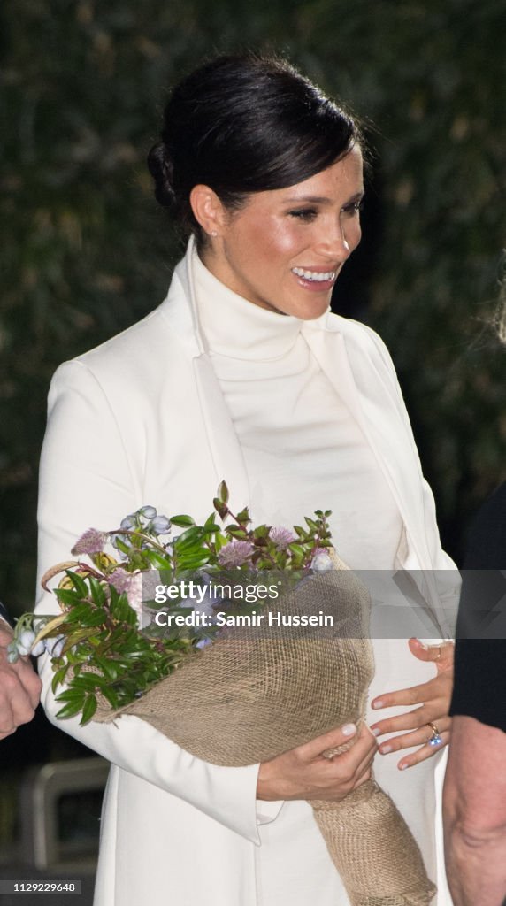 The Duke And Duchess Of Sussex Attend A Gala Performance Of "The Wider Earth"