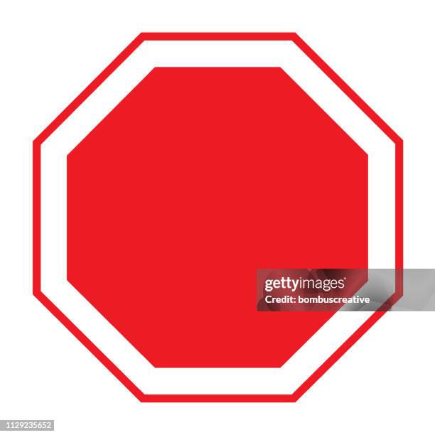 stop sign vector - slow driver stock illustrations