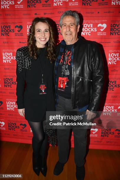 Katy Williamson and Richard Yulman attend Love Rocks NYC Pre-Concert Cocktail Party at CESCA Restaurant on March 7, 2019 in New York City.