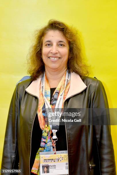 Farida Sohrabji attends Featured Session: Maria Shriver, Alexandra Socha and Farida Sohrabji with Ashley C. Ford during 2019 SXSW Conference and...