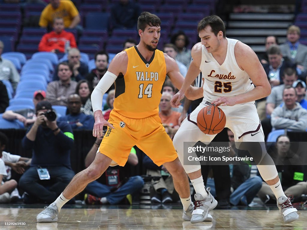 COLLEGE BASKETBALL: MAR 08 Missouri Valley Conference Tournament - Loyola Chicago v Valparaiso