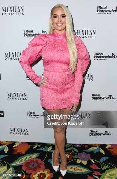 Erika Jayne attends Bravo's Premiere Party For "The Real Housewives Of Beverly Hills" Season 9 And "Mexican Dynasties"at Gracias Madre on February...