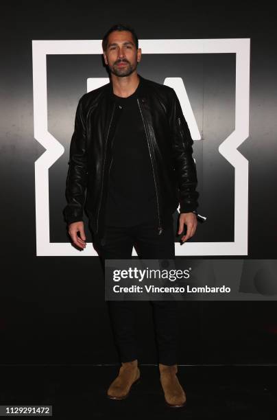 Marco Borriello attends the MatchRoom OPI82 Boxing Night on March 8, 2019 in Milan, Italy.