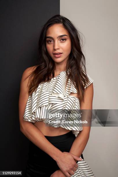 Melissa Barrera of Starz's 'Vida' pose for a portrait during the 2019 Winter TCA at The Langham Huntington, Pasadena on February 12, 2019 in...