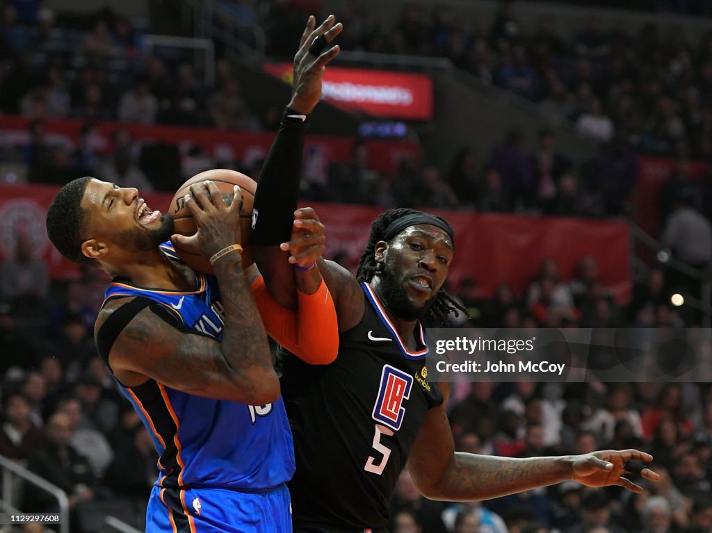 Oklahoma City Thunder v Los Angeles Clippers