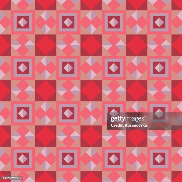 abstract ethnic pattern - amish stock illustrations