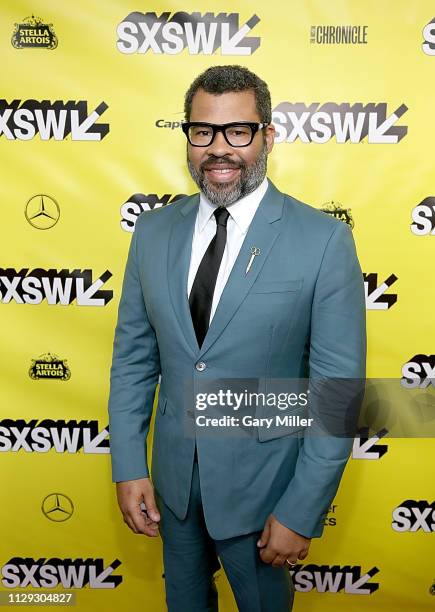 Jordan Peele attends the premiere of "Us" at the Paramount Theater during the 2019 SXSW Conference And Festival on March 8, 2019 in Austin, Texas.