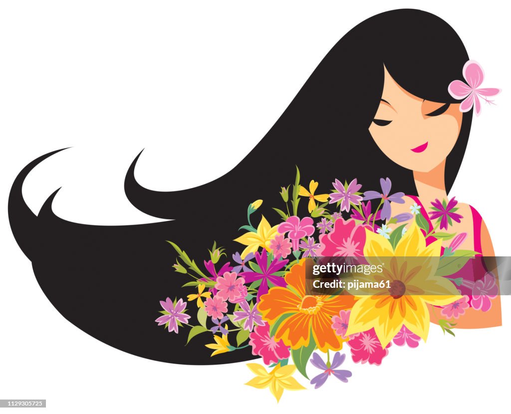 Happy Womens Day Cartoon Illustration High-Res Vector Graphic - Getty Images