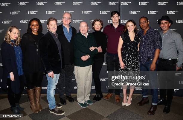 Jenni Barber, Chinasa Ogbuagu, Michael Hayden, Tracy Letts, Director Jack O'Brien, Annette Bening, Benjamin Walker, Francesca Carpanini, Hampton...