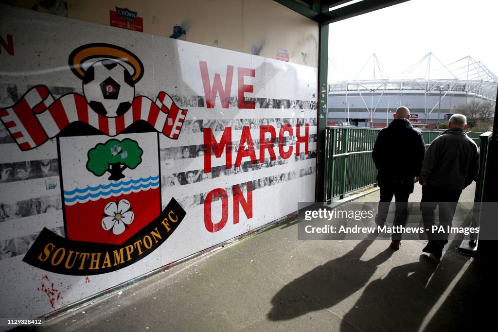 Southampton v Tottenham Hotspur - Premier League - St Mary's Stadium