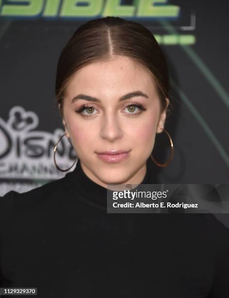 Baby Ariel attends the premiere of Disney Channel's "Kim Possible" at The Television Academy on February 12, 2019 in Los Angeles, California.