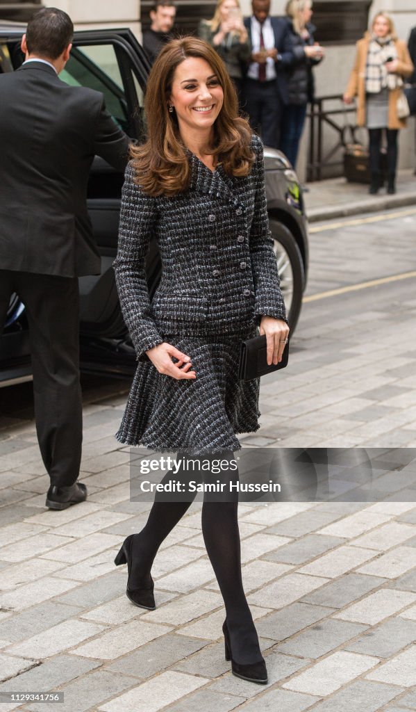 Duchess Of Cambridge Attends 'Mental Health In Education' Conference