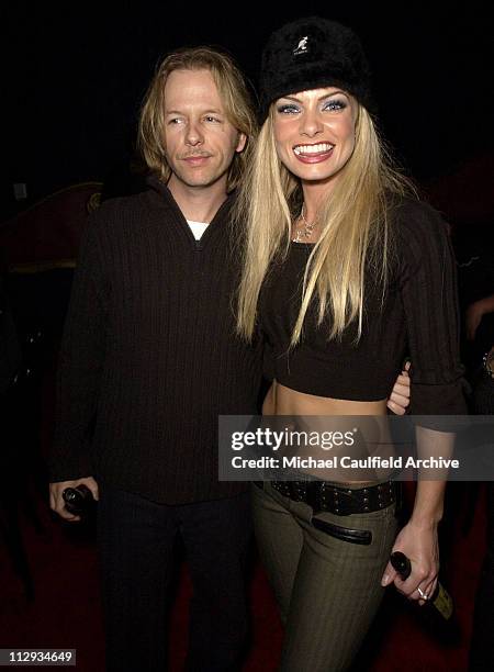 David Spade and Jaime Pressly during Maxim Magazine Heats Up Los Angeles with the Pussycat Dolls - Inside and Performance at Henry Fonda Theatre in...