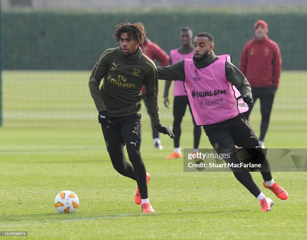 Arsenal Training Session