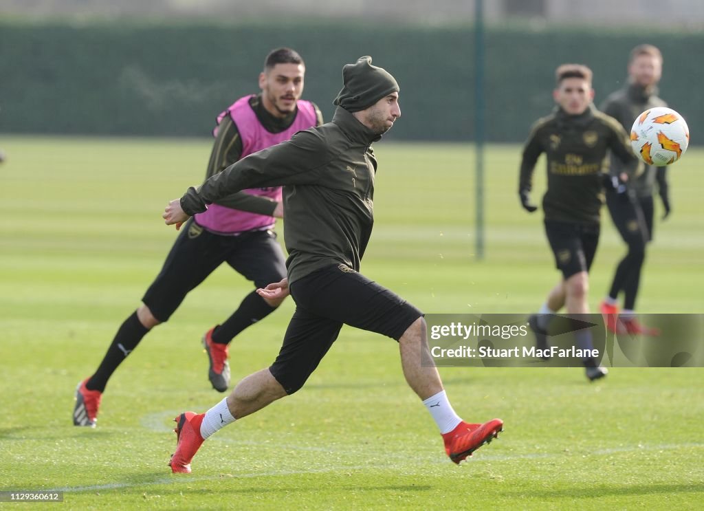 Arsenal Training Session