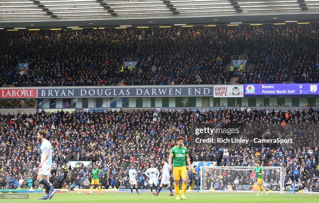 Blackburn Rovers v Preston North End - Sky Bet Championship