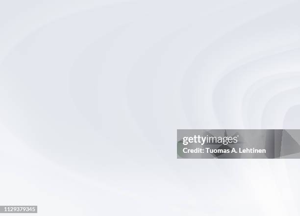 curvy and blurred white lines - abstract white background stock-fotos und bilder