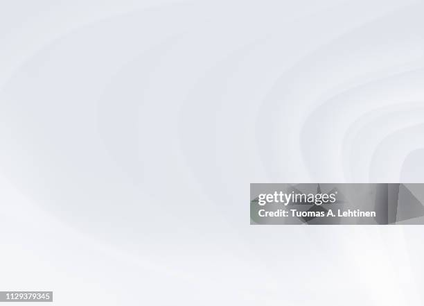 curvy and blurred white lines - plain grey backgrounds stockfoto's en -beelden