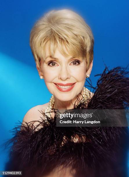 Actress Barbara Rush poses for a portrait in Los Angeles, California.