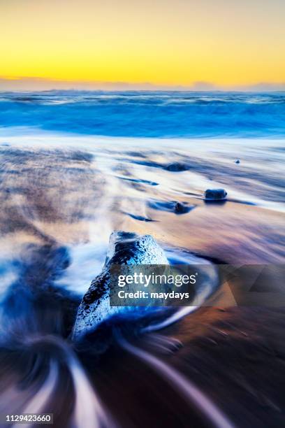 jokulsarlon - impressionante stockfoto's en -beelden