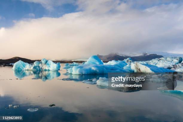 jokulsarlon, iceland - clima polare 個照片及圖片檔