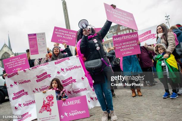 March 9th, Amsterdam. A day after the International Women's day a demonstration under the motto 'all oppression is connected', took place in the...