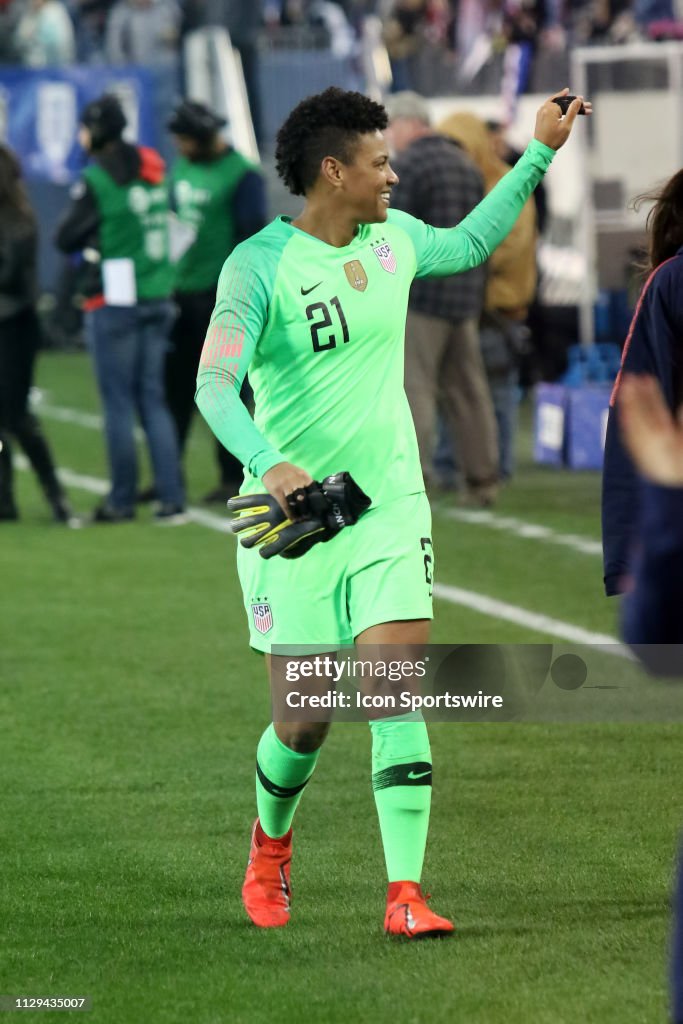 SOCCER: MAR 02 SheBelieves Cup - USA v England