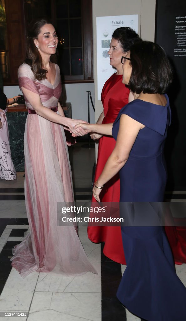 The Duchess Of Cambridge Attends 100 Women In Finance Gala Dinner