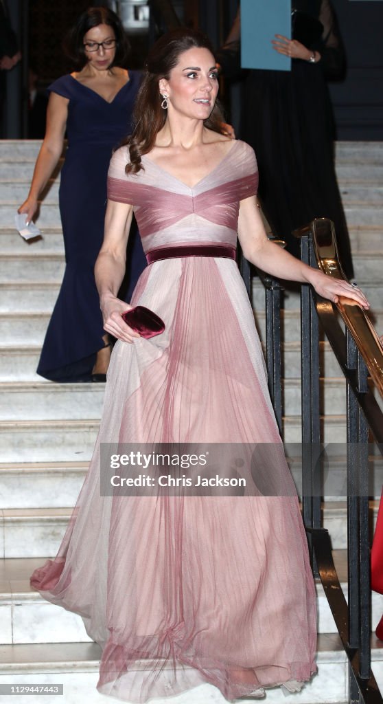 The Duchess Of Cambridge Attends 100 Women In Finance Gala Dinner